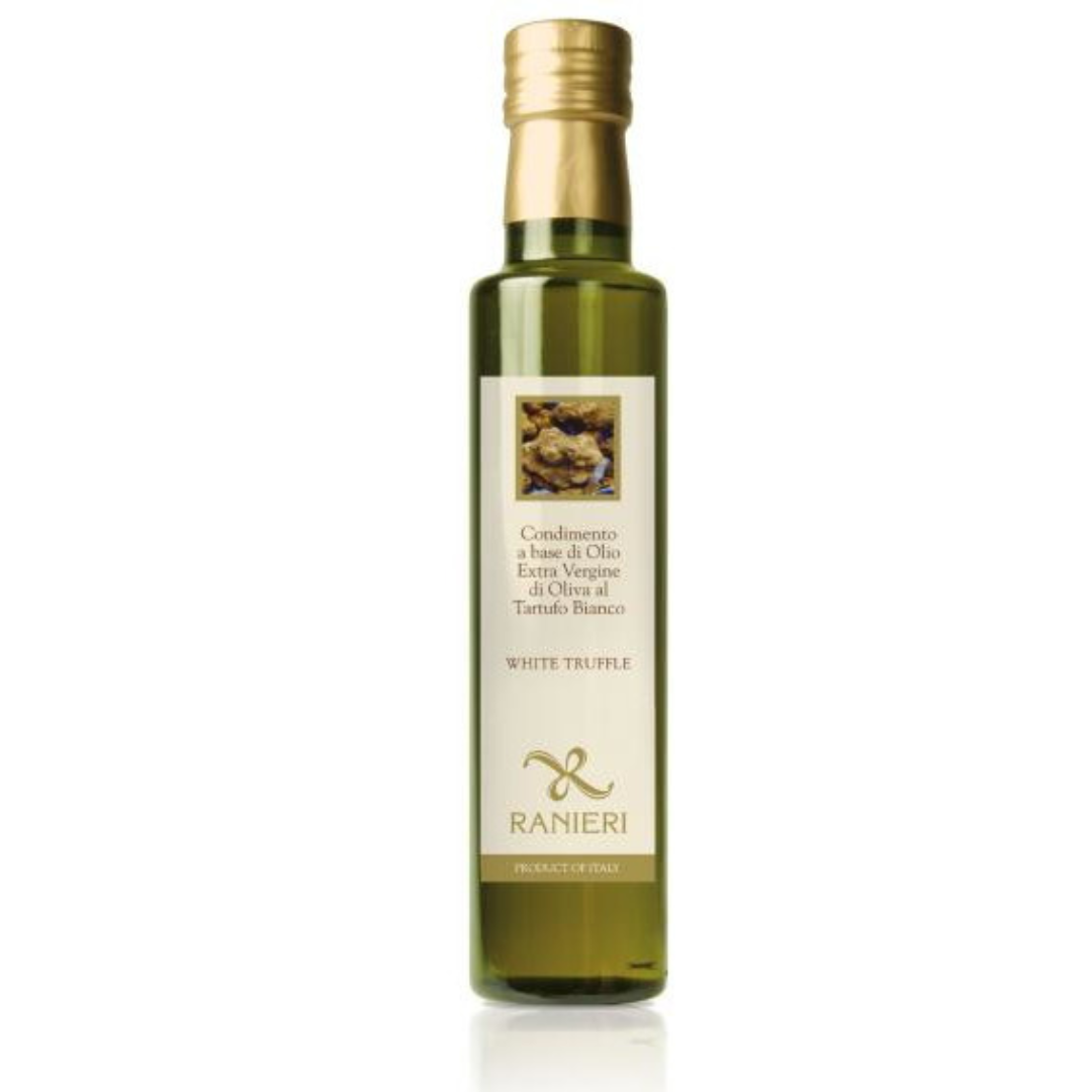 OLIO EXTRAVERGINE DI OLIVA AL TARTUFO BIANCO